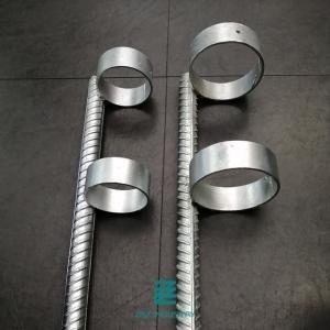 China Wood Column Bars Galvanized Fence Fittings 100mm Diameter 28mm Bar Thickness wholesale