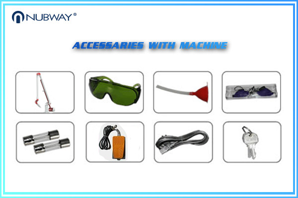 Nubway hottest sale 1064nm 532nm Hot selling q switch laser long pulse nd yag for pigment removal