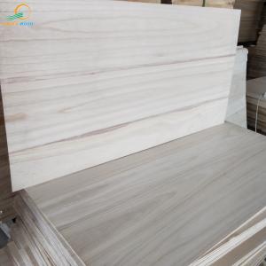 China Customized Size Furniture Bleached Panel Softwood Paulownia Timber Board wholesale