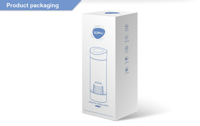 Healthy Alkaline Plastic Water Bottle With Filter Easy Opening Fill Lid And Pour Out