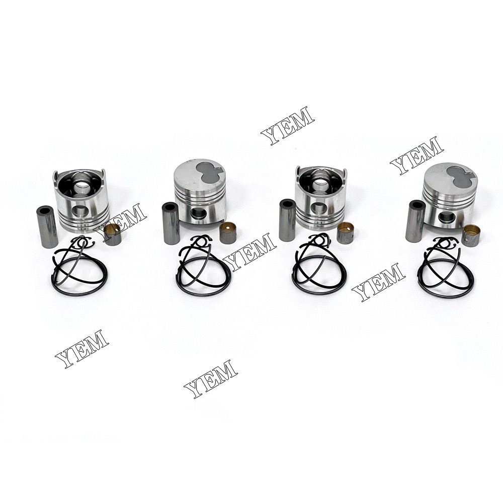 Piston With Rings For Mazda Excavator Parts S2
