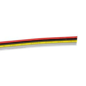 China Copper Material Flexible Flat Cable , 200 Degree High Temperature Cables wholesale