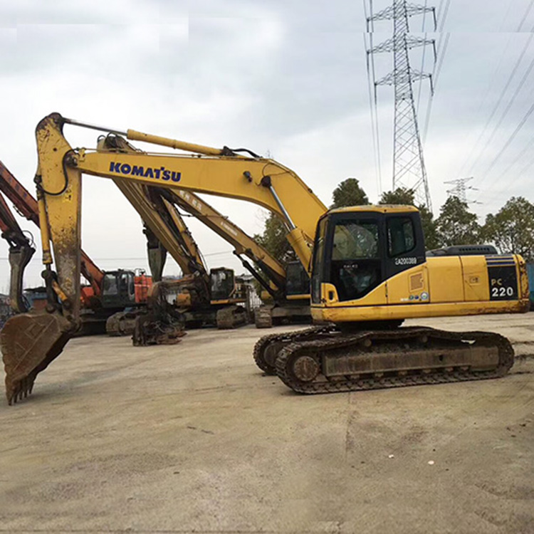 USED JAPANESE 220-7 DIGGER Excellent Quality selected used Komatsu PC 220-7 excavator /used komatsu 220-7 excavator