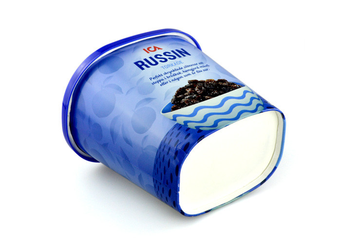 Innovative Square Paper Composite Cans with PE Cap for Dried Fruits