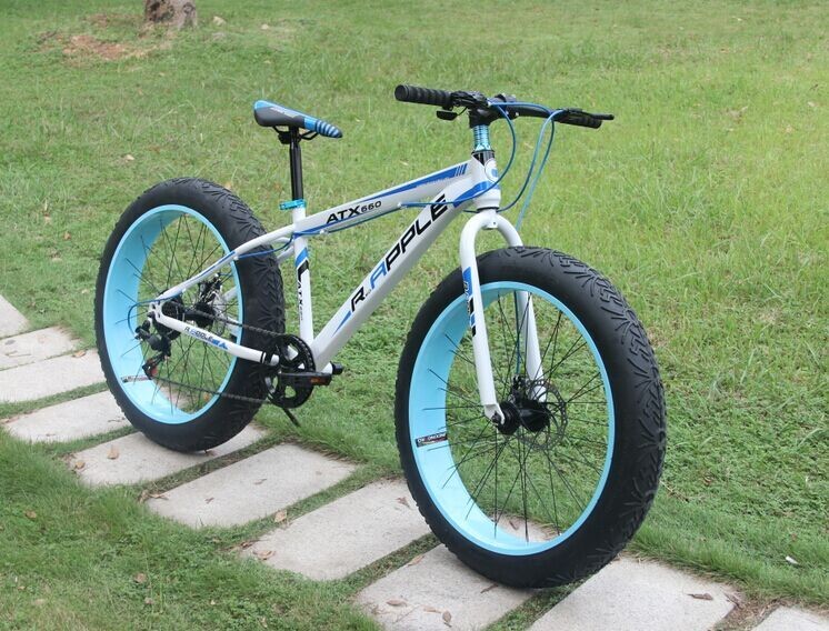 SHIMANO Derailleur Steel 26×4.0 Inch Fat Tire Snow Bike