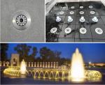 50000 Hours 145mm 12V 9W Underwater Fountain Lights