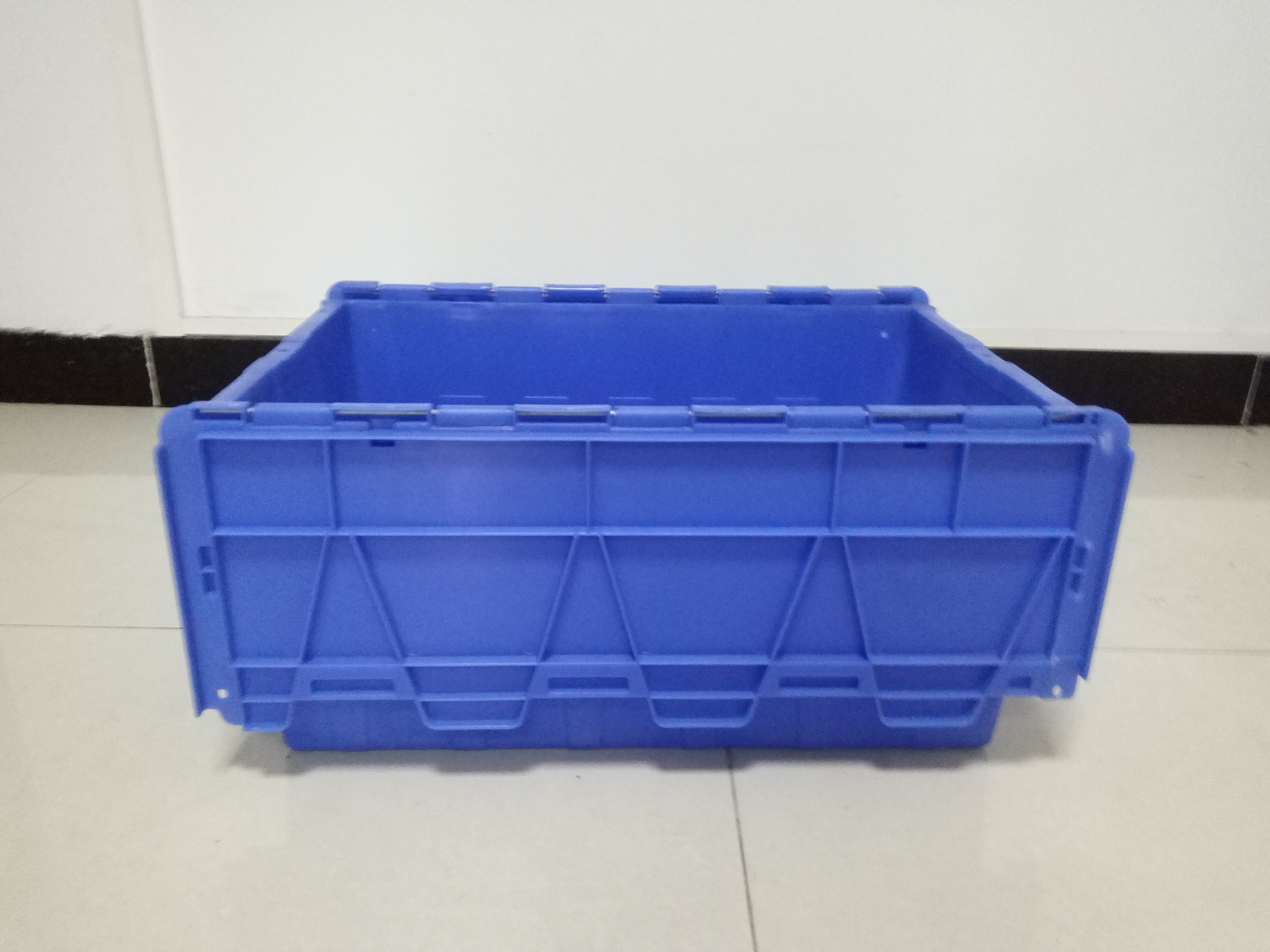 Impact - Resistance Virgin PP Stack Nest Containers / Plastic Crates With Lids