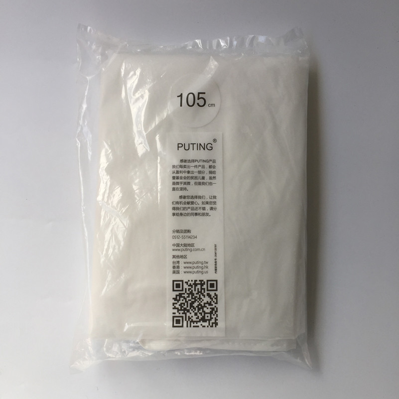 Puting Suit dress covers 3D home storage protect cover travel bagdurable customized Stereo dust jacket big bag white