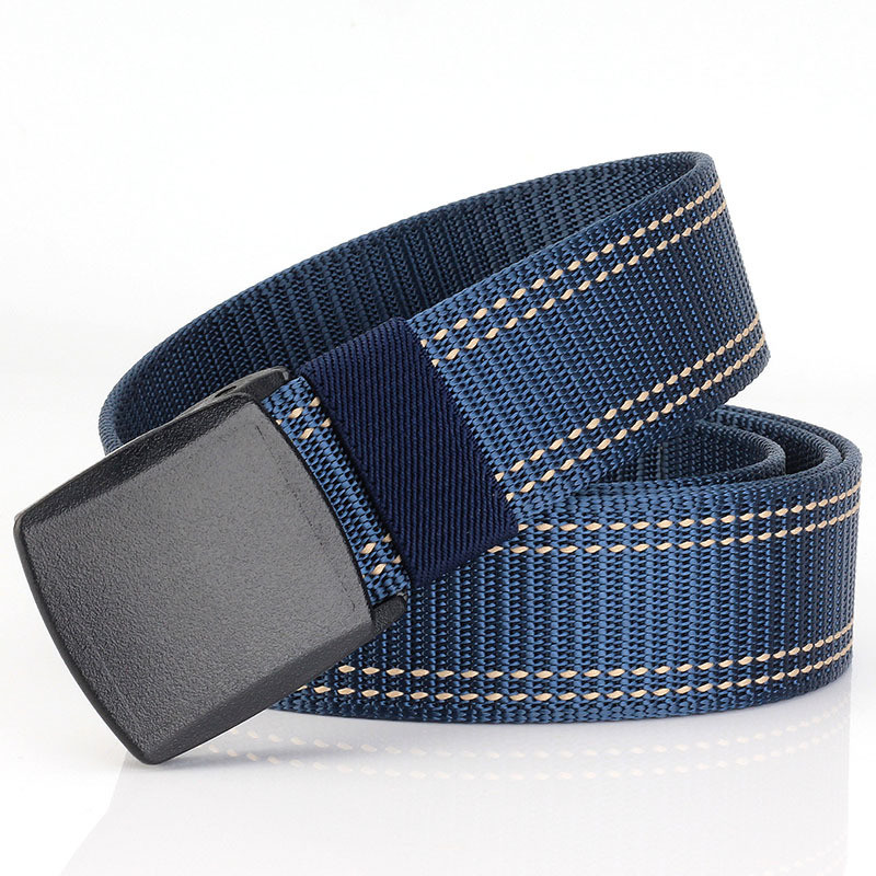Army Canvas Fabric Web Belt OEM Military Belts And Buckles 120cm