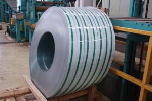 China 304 Galvanized Steel Strip , Hardened Steel Strip Insulation Banding Strap wholesale