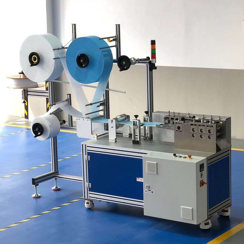 Easy Operation Face Mask Making Machine 300cm×80cm×200cm High Efficiency