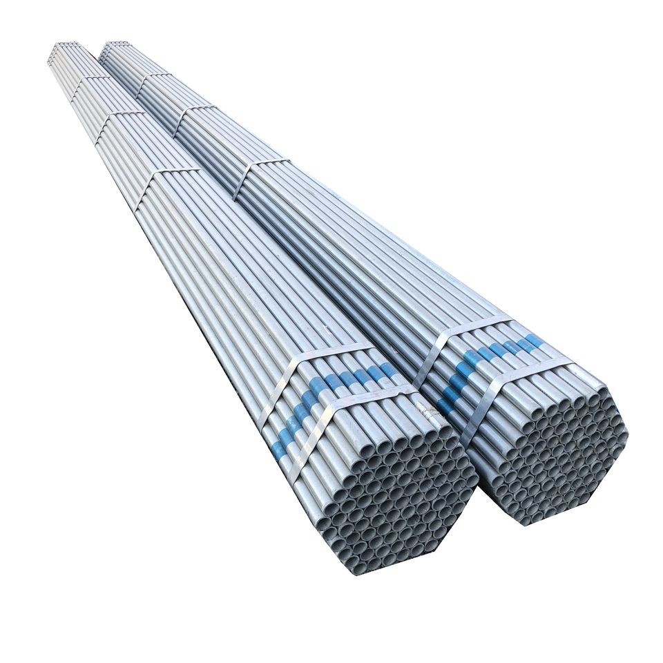 ST35 Galvanized Steel Tube Black Painting 7mm Galvanised Scaffold Tube