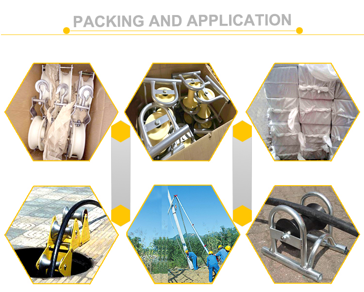 Electrical Cable Straight Line Cable Roller