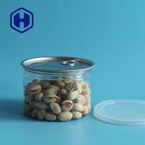 China 420ml Fish Seafood Packaging PET Plastic Can With Lid FSSC wholesale