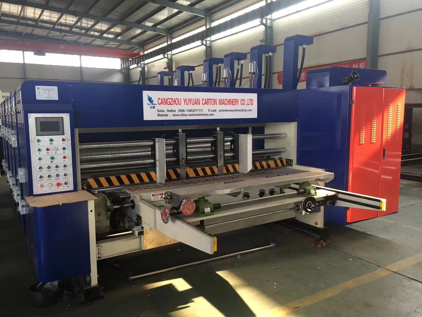 Automatic High Speed Crash Lock Bottom Folder Gluer for Corrugated Carton Box Making