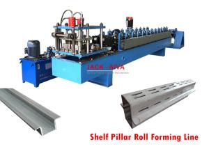 China Shelf Pillar Roll Forming Line wholesale
