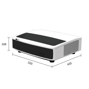 China Smart Ultra Short Throw Home Movie Theater Projector 5000 Lumen 1920x1200 wholesale