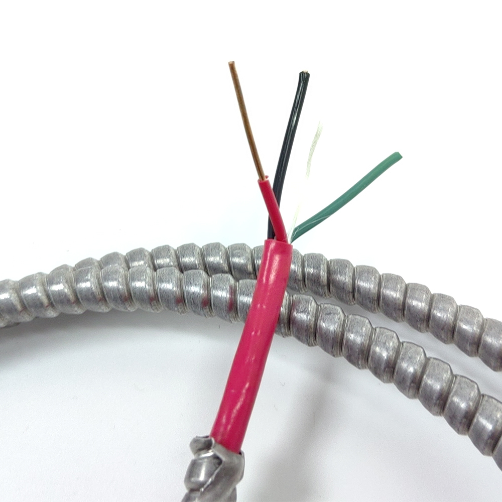 KPSng A -FRLS 2*2*1.0 2 Core Shield Red Armored Fire Alarm Cable with PVC Insulation