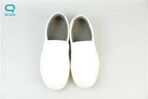China Leathering ESD Cleanroom Shoes With Effectively Leak Static Electricity wholesale
