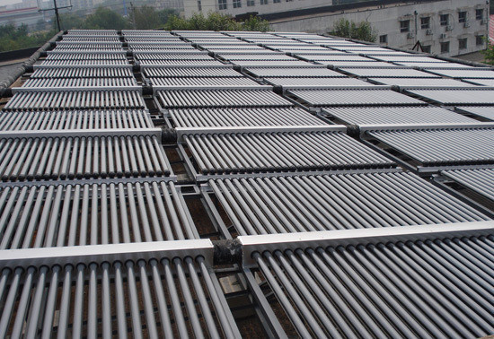 5000 Liter Solar Water Heater Project Glass Vacuum Tube Collector Customization