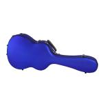 Matte Blue Fiberglass Classical Guitar Case High Break Resistance