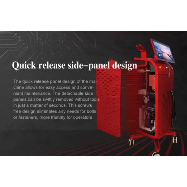 808nm/1064nm/755nm Diode Laser Hair Removal Machine with 600W-2000W Power and 14*38mm² Spot Size for Effective Hair Removal