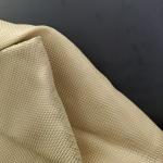 Waterproof Para Aramid Fabric Yellow Flexible Kevlar Cloth For Garment