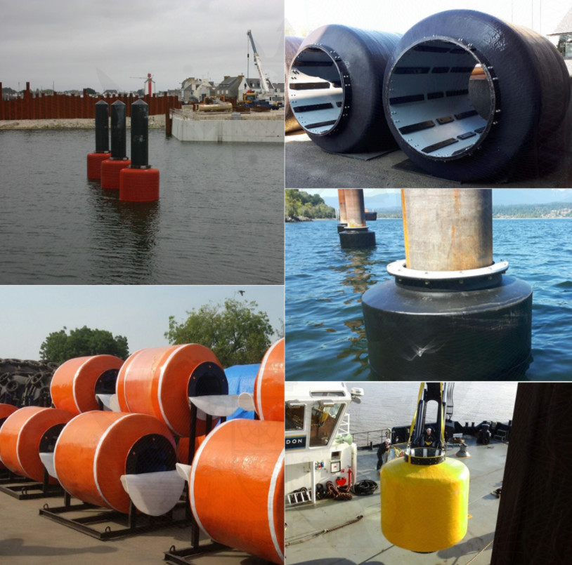 BV Marine Cell Fender For Berthing Heavy Duty Polyurethane Fender
