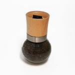201g 124mm 6oz 170ml Wooden Glass Pepper Grinder