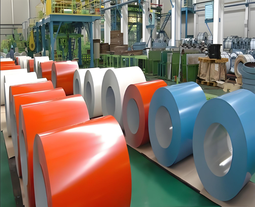 Customized RAL Color Wooden Case Package Prepainted Galvanized Steel Coil for Products