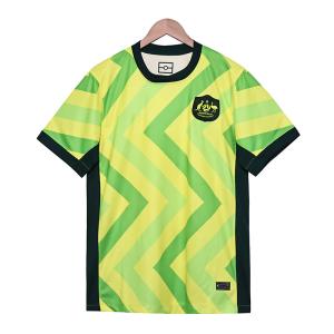 China 2025-2026 Australia Home Fan Edition Football Jersey Group Customization wholesale