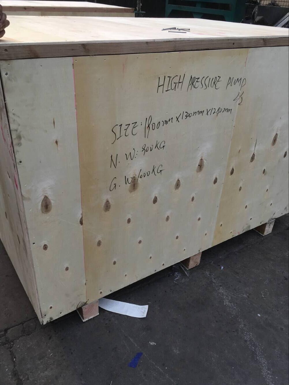 High Volume Hydrostatic Pressure Testing Pump 30kw 4800L/H 200bar