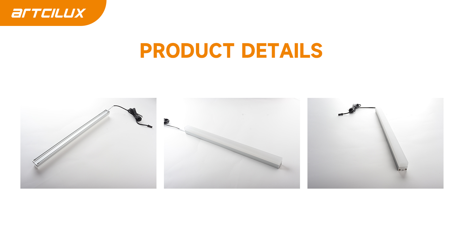 LED Cabinet Strip Light Surface Mounted For Bathroom With 110-190lm