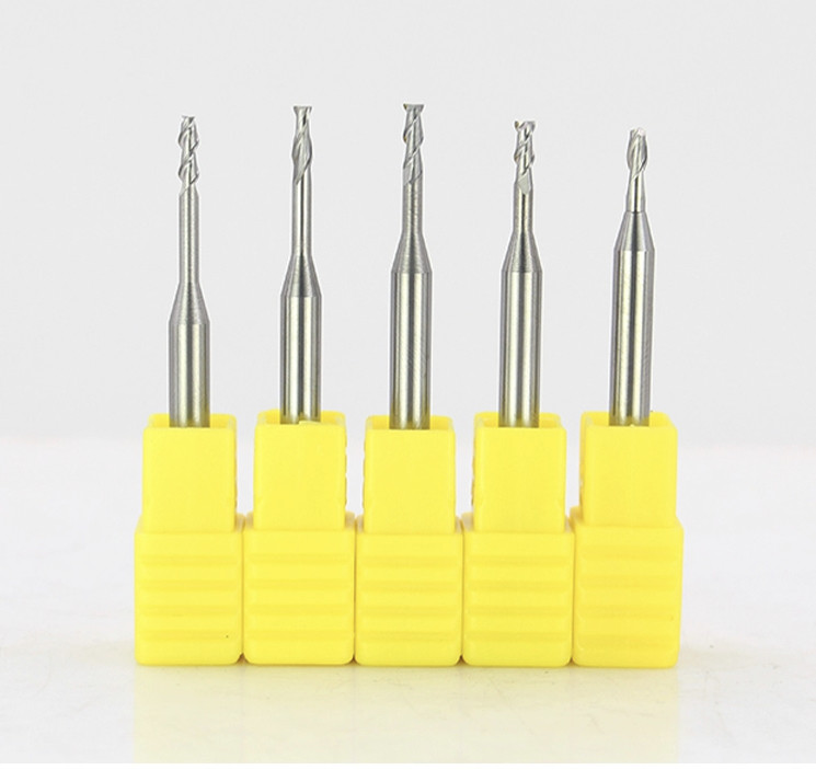 Long Neck Carbide Ball End Milling Cutter Tool Micro Diameter Series