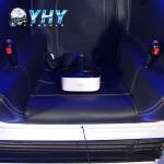 Pink Lighting VR Egg Chair 2 Seats 9D VR Cinema Simulator