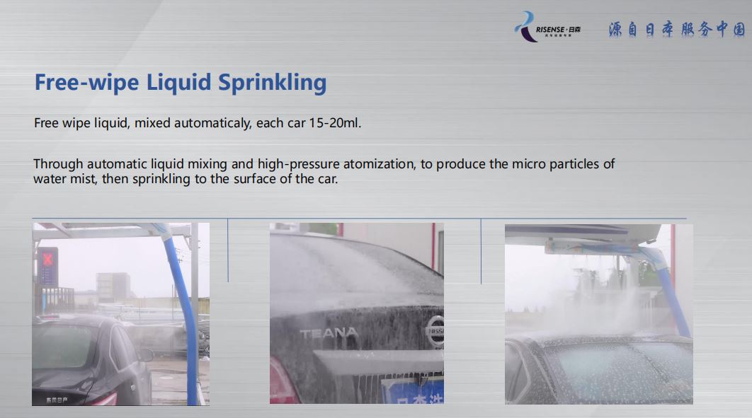 Risense HP-231 Touchless Car Wash Machine L*W*H 7600*3315*3100 for Quick Installation