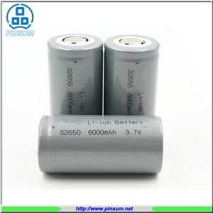 China 3.7v 6000mah 32650 batteries lithium battery rechargeable li-ion wholesale