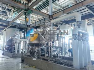 China Palm Oil Edible Oil Refining Equipment Physical Refining 200-500TPD wholesale