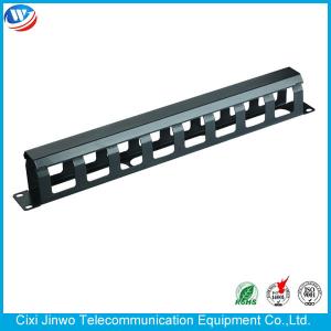 China 1U Rack Mount Cable Manager 19 Inch wholesale