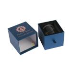 Custom Logo Rigid Cardboard Sliding Drawer Jars Scented Paper Candle Gift Box
