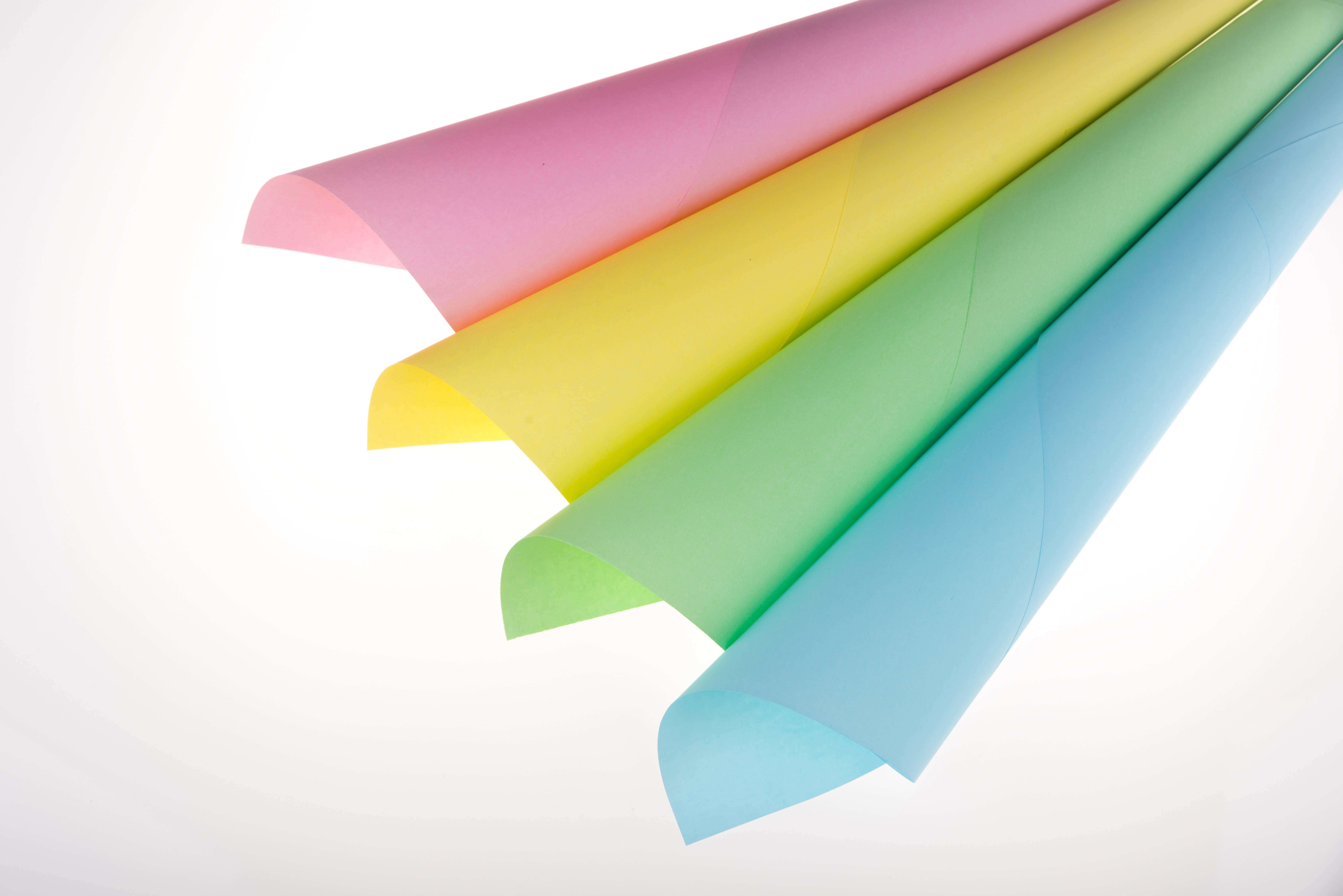 3 Ply Carbonless Blue Auto Copy Paper 65 X 100MM For Commercial Office