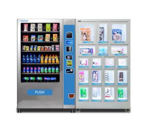 China 220V 60HZ Combo Snack And Soda Vending Machine 60W Power OEM wholesale