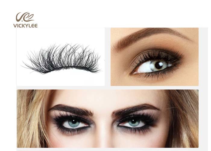 Dramatization Synthetic Fiber 24MM Natural False Eyelashes