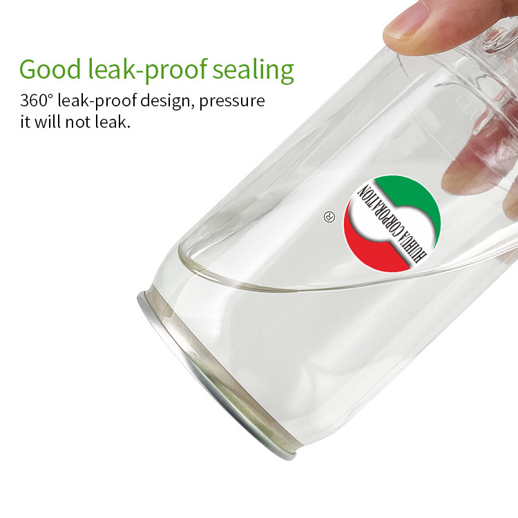 210ml Capacity Plastic Food Jar Jars With Aluminum Easy Open Lids