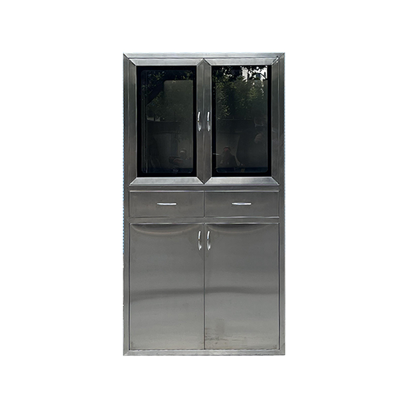SUS304 Hospital Instrument Cabinet Rust Proof Adjustable Stainless Steel Medical Furniture