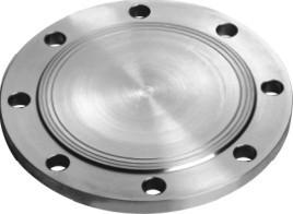 China SMO254 ISO 7005-1 blind flange wholesale