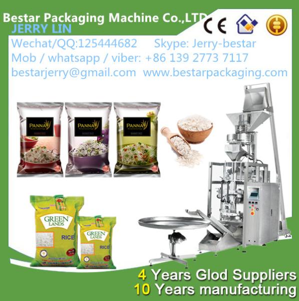 Automatic granule packing machine /rice /peanut packing machine BSTV-420AZ 500g