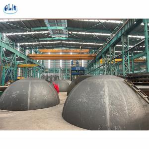 China Carbon Stainless Segmented Tank Heads, Crown Petal Dished Ends wholesale