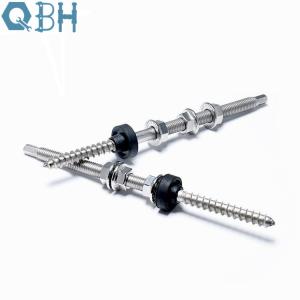 China Solar Energy Accessories Double Ended Wood Screw Stainless Steel 304 316 wholesale