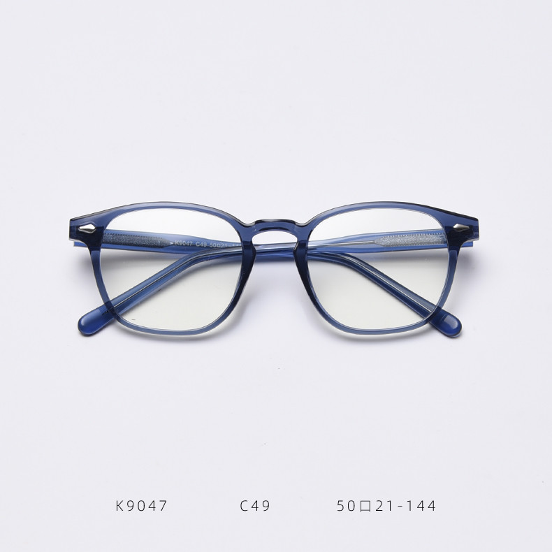 OEM/ODM Simple TR90 Material Glasses Square Computer Anti Blue Light Blocking